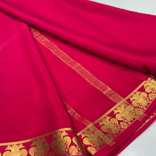 Pure Mysore Silk Saree