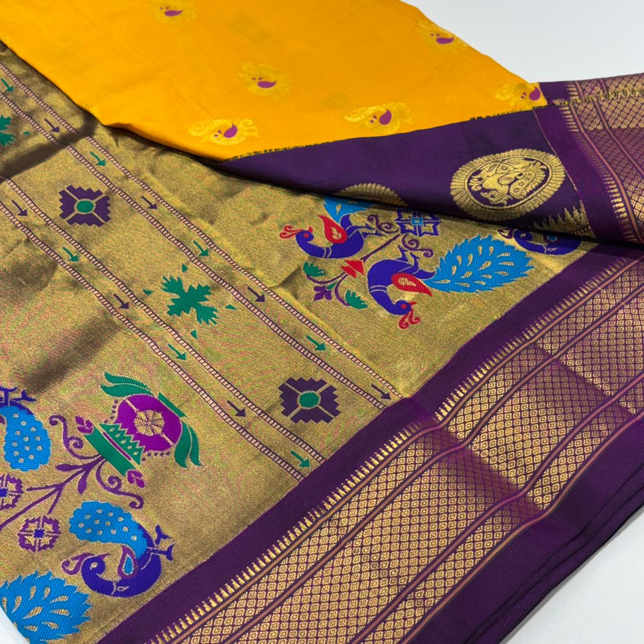 Pure Silk Paithani Saree