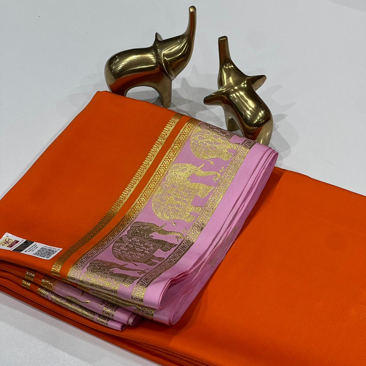 Pure Mysore Silk Saree