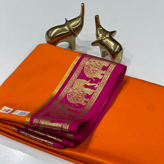 Pure Mysore Silk Saree