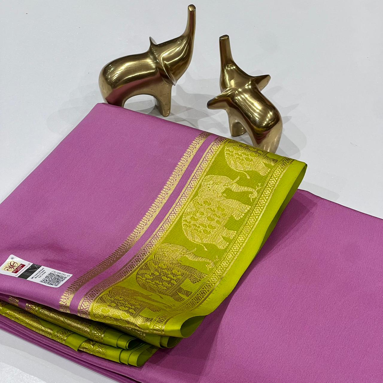 Pure Mysore Silk Saree