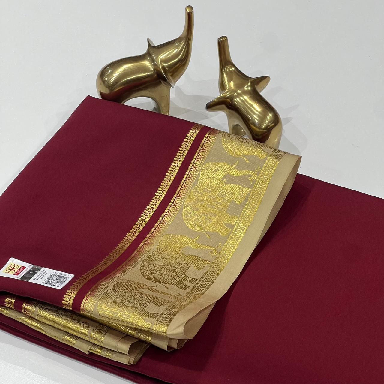 Pure Mysore Silk Saree