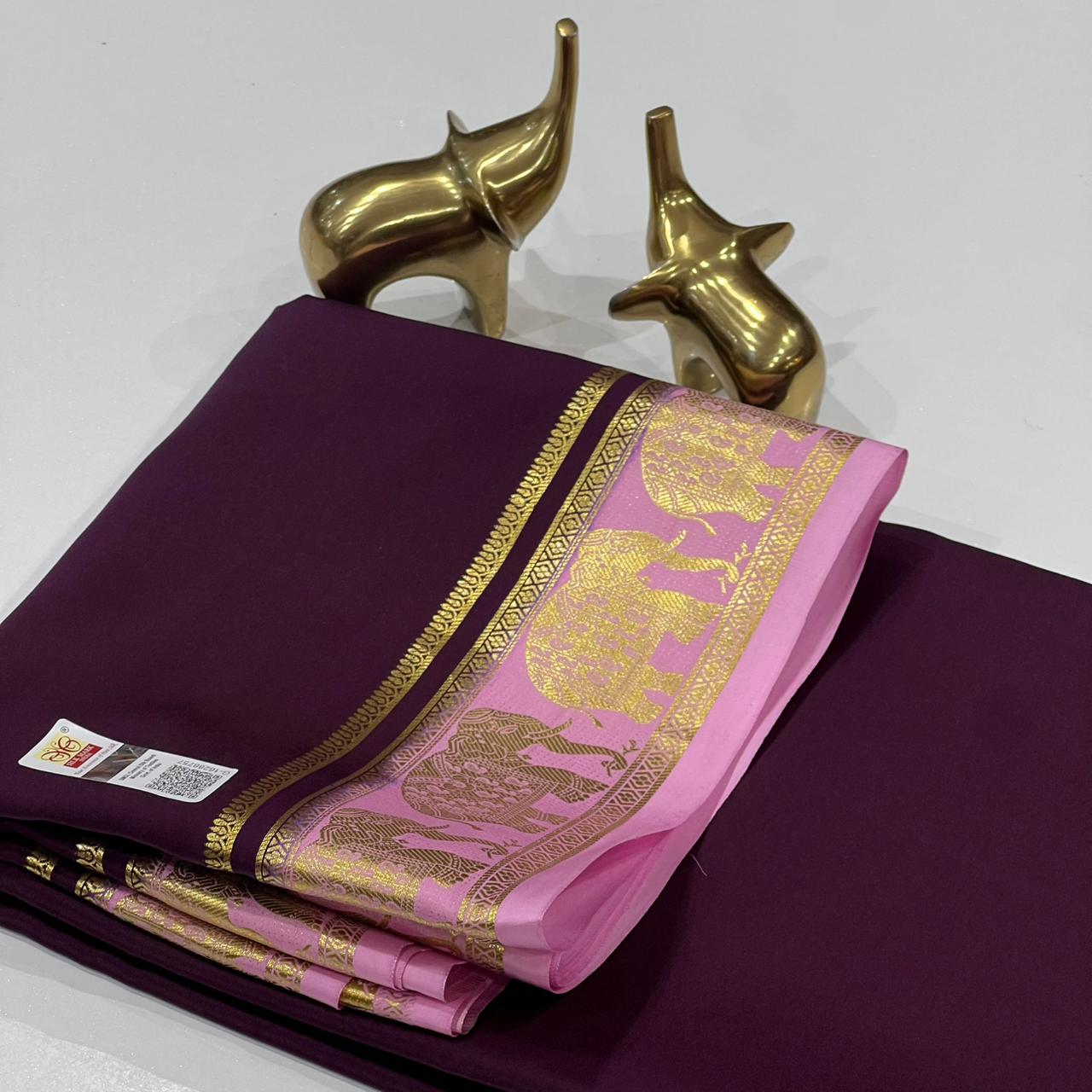 Pure Mysore Silk Saree