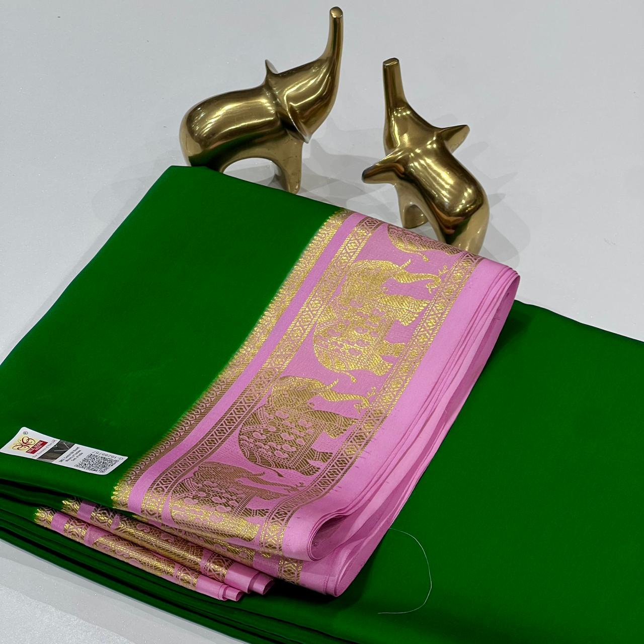 Pure Mysore Silk Saree