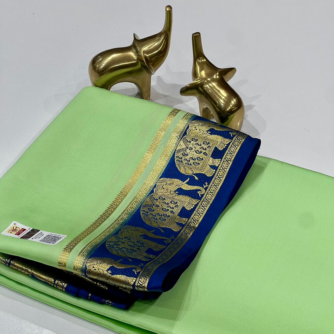 Pure Mysore Silk Saree