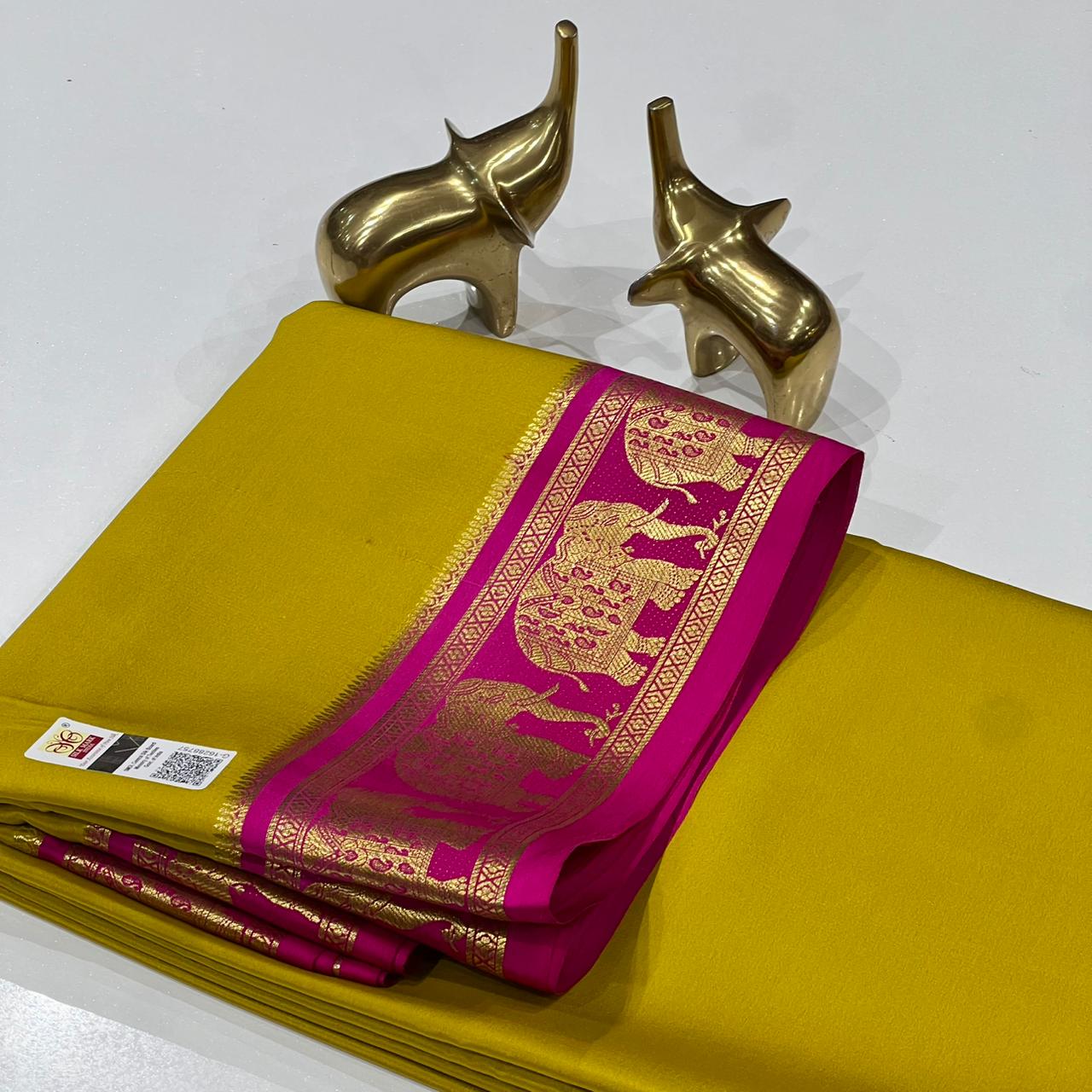 Pure Mysore Silk Saree