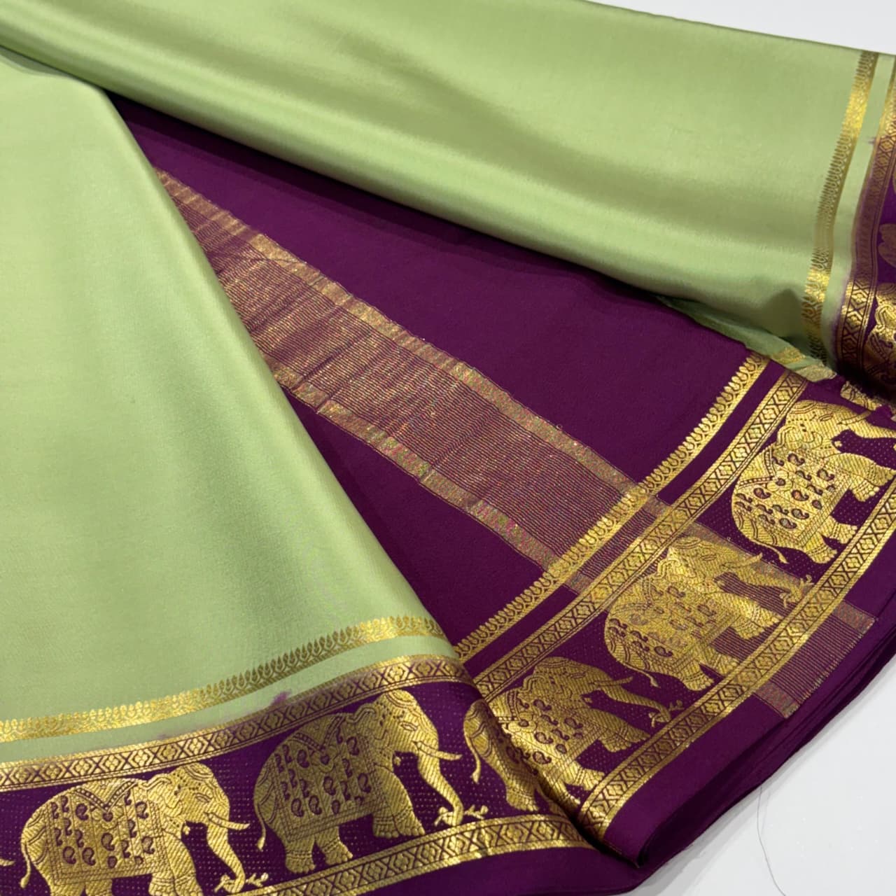 Pure Mysore Silk Saree