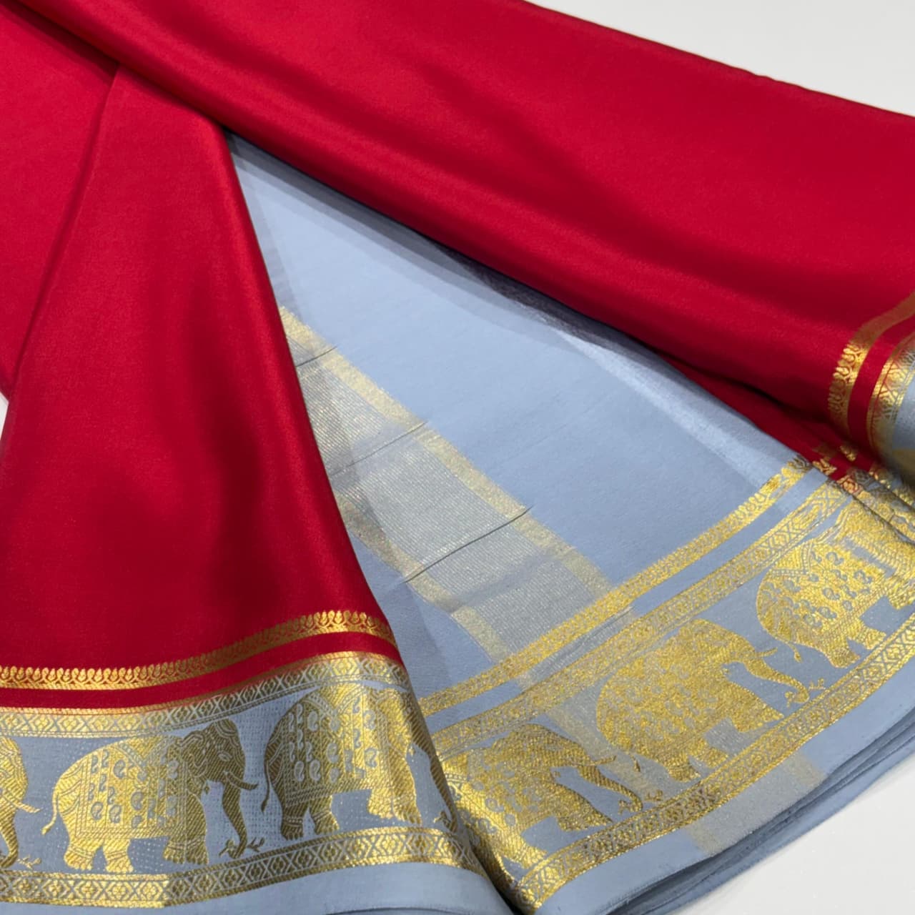Pure Mysore Silk Saree