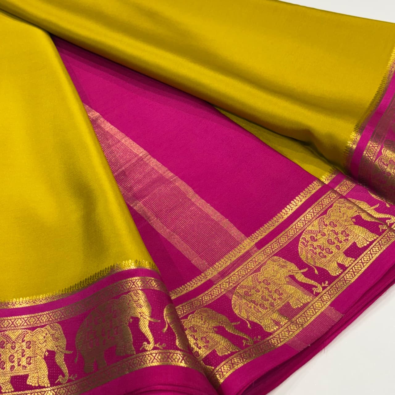 Pure Mysore Silk Saree