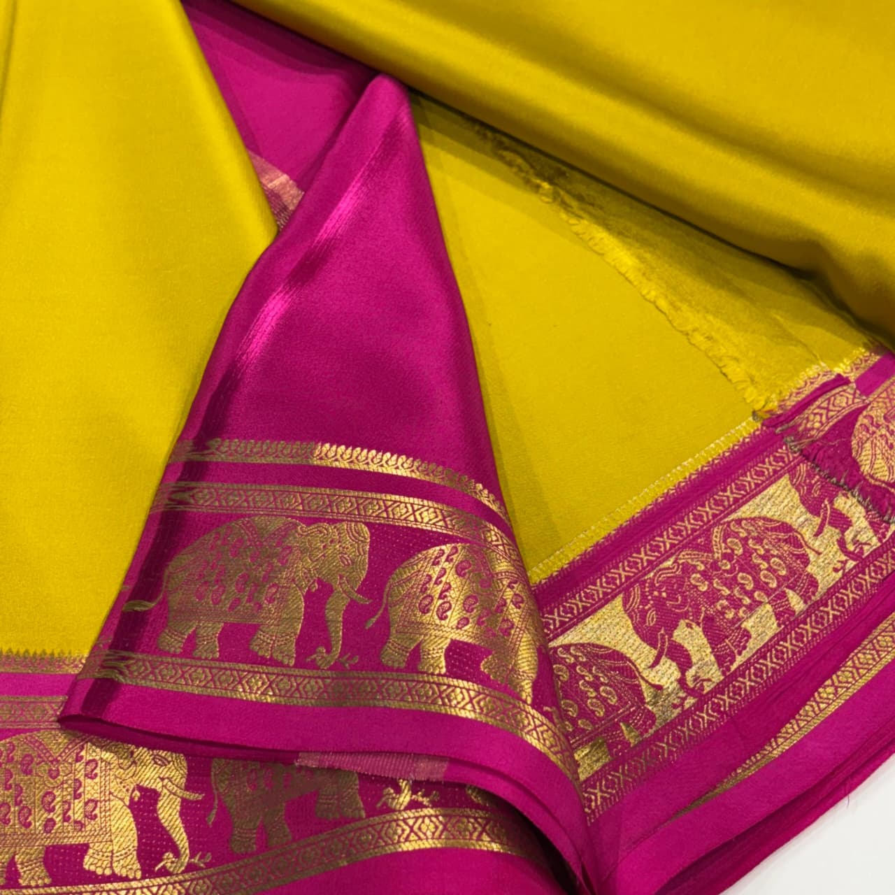 Pure Mysore Silk Saree
