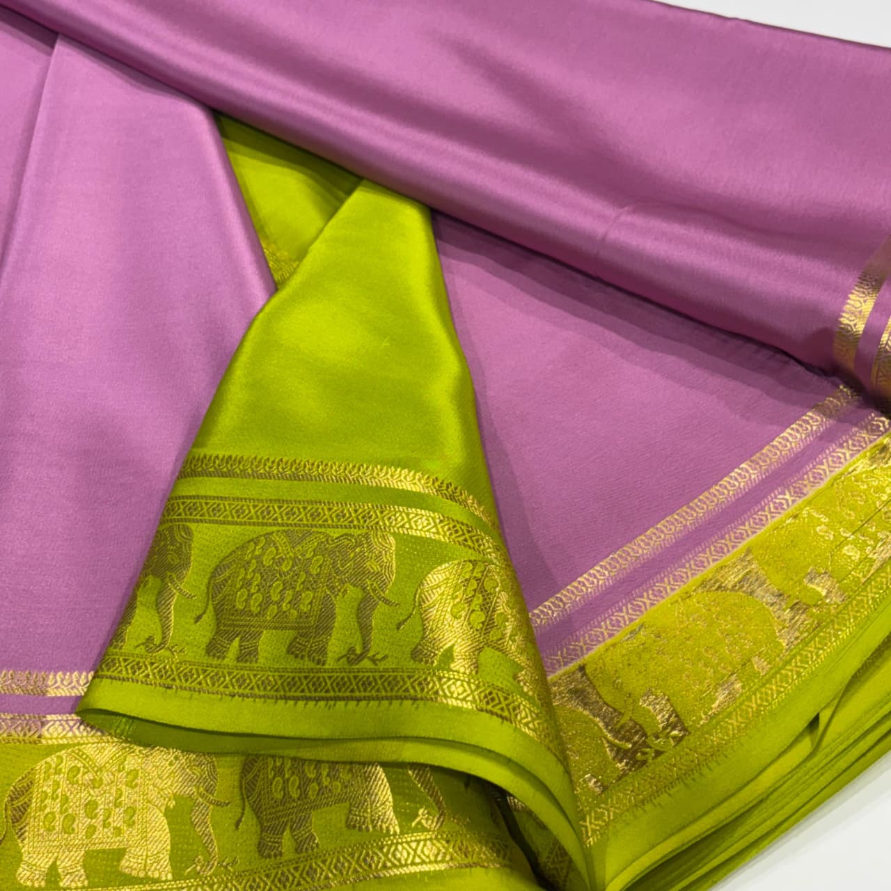 Pure Mysore Silk Saree