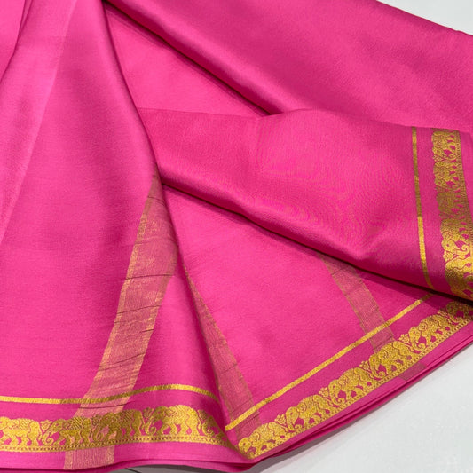 Pure Mysore Silk Saree