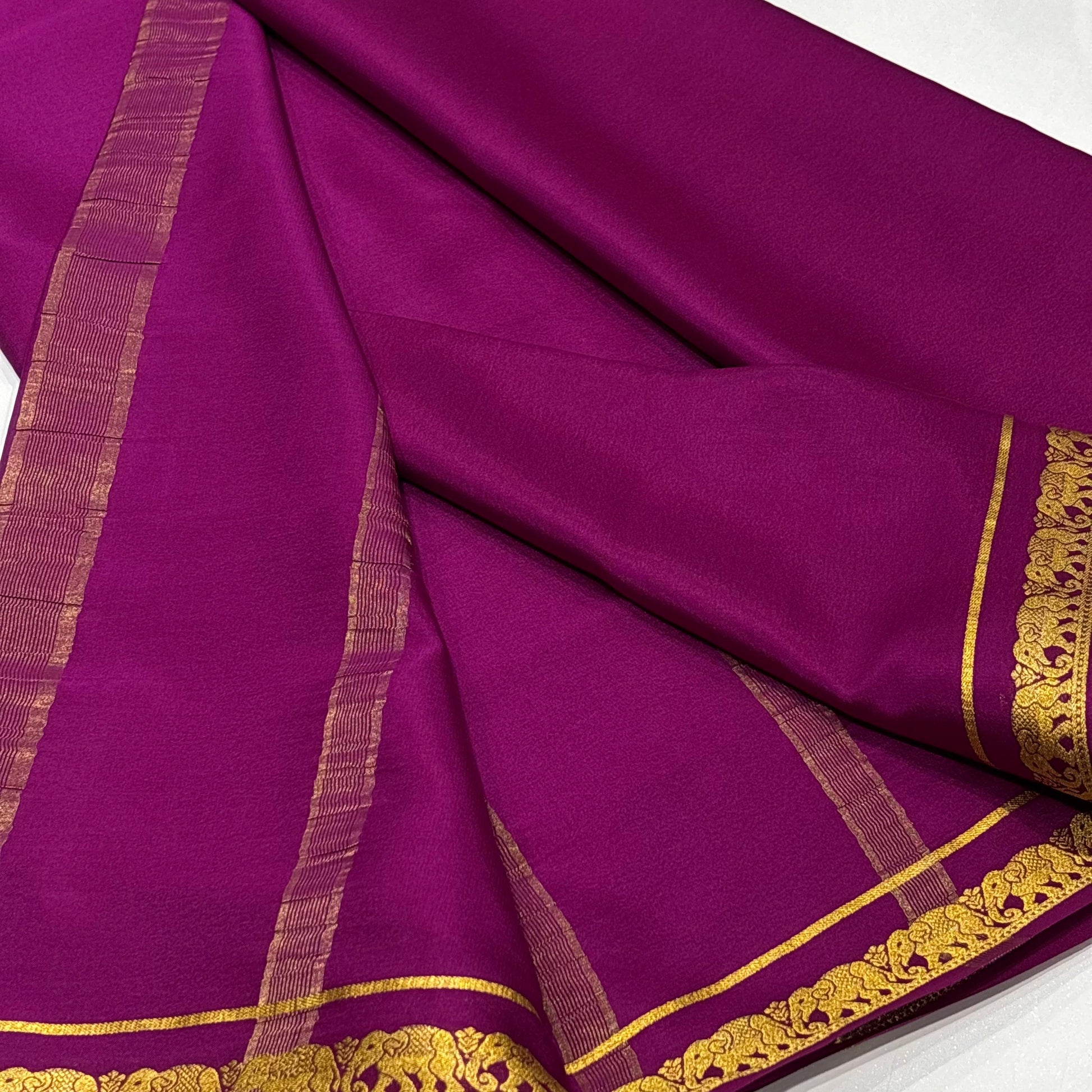 Pure Mysore Silk Saree