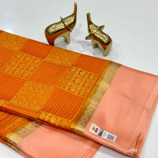 Brocade Mysore Silk Saree