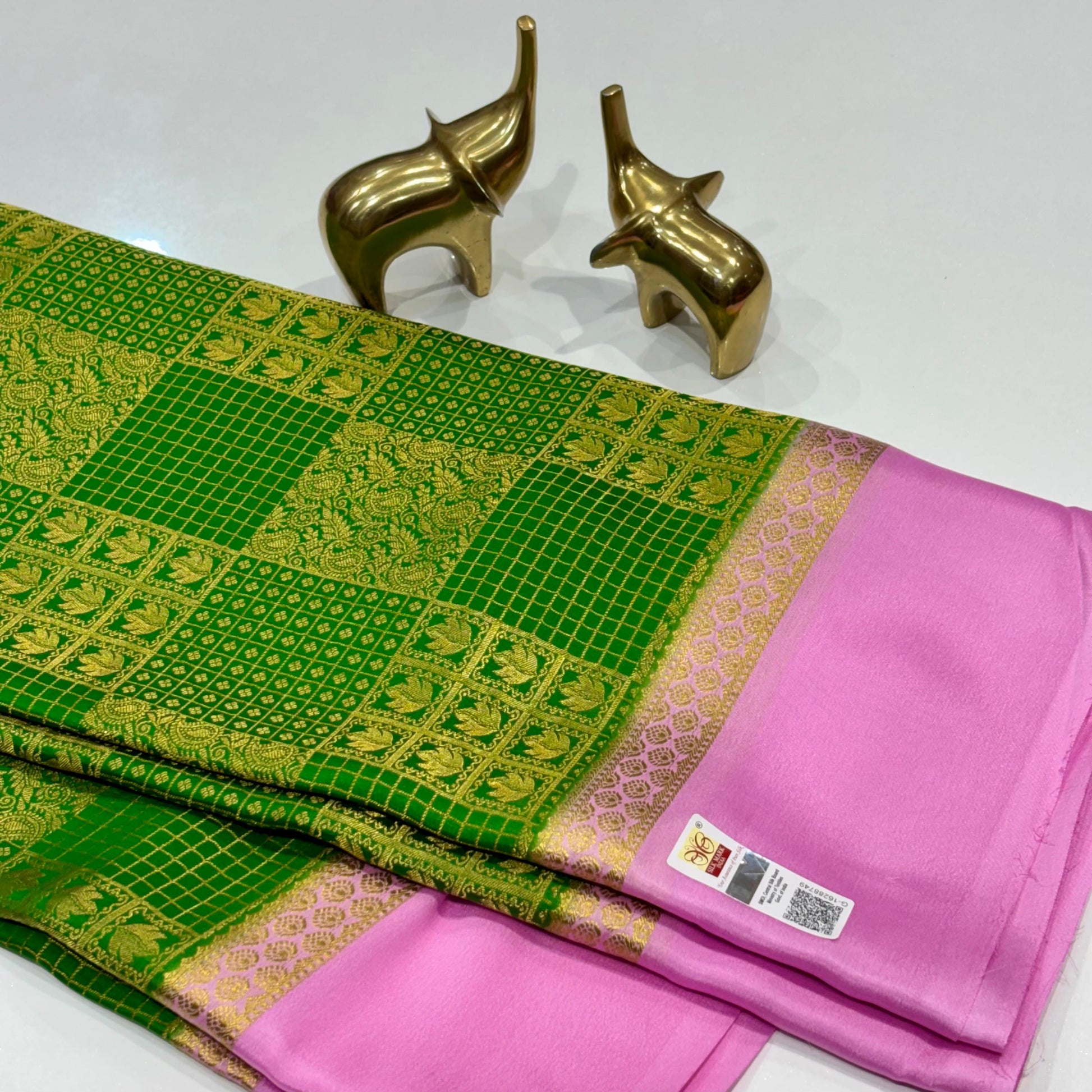 Brocade Mysore Silk Saree