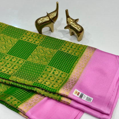 Brocade Mysore Silk Saree