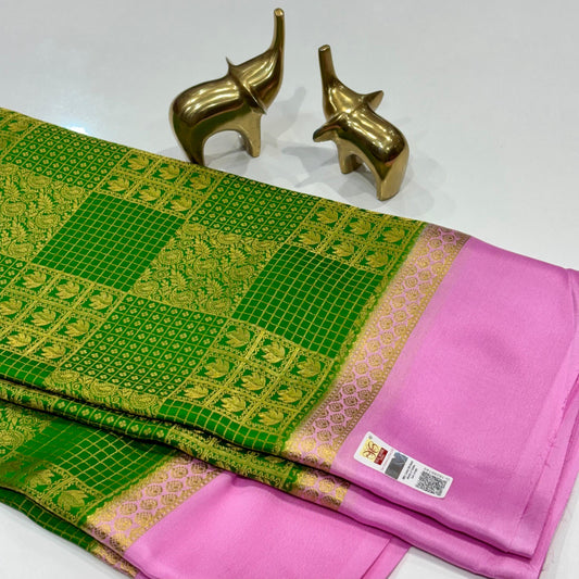 Brocade Mysore Silk Saree
