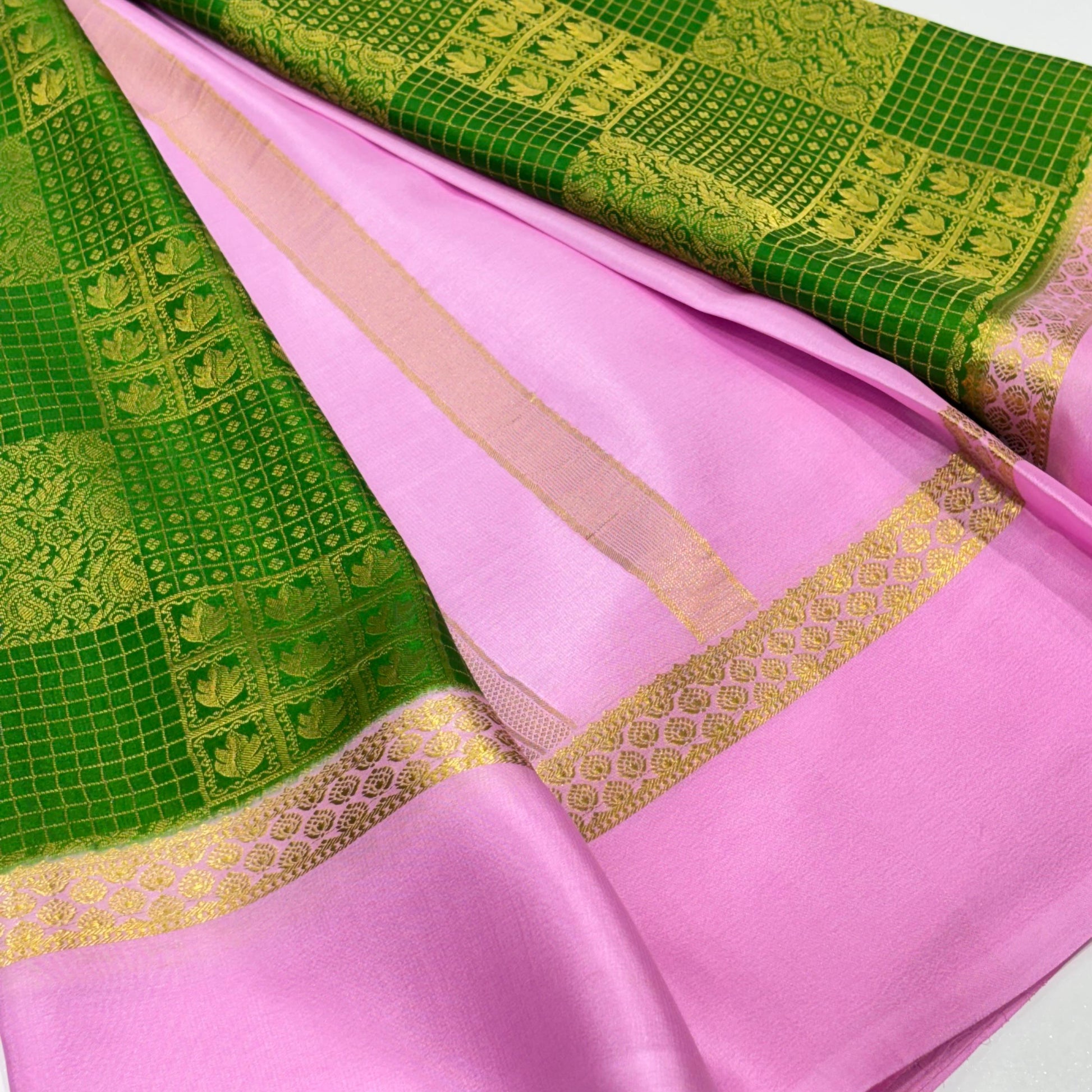 Brocade Mysore Silk Saree