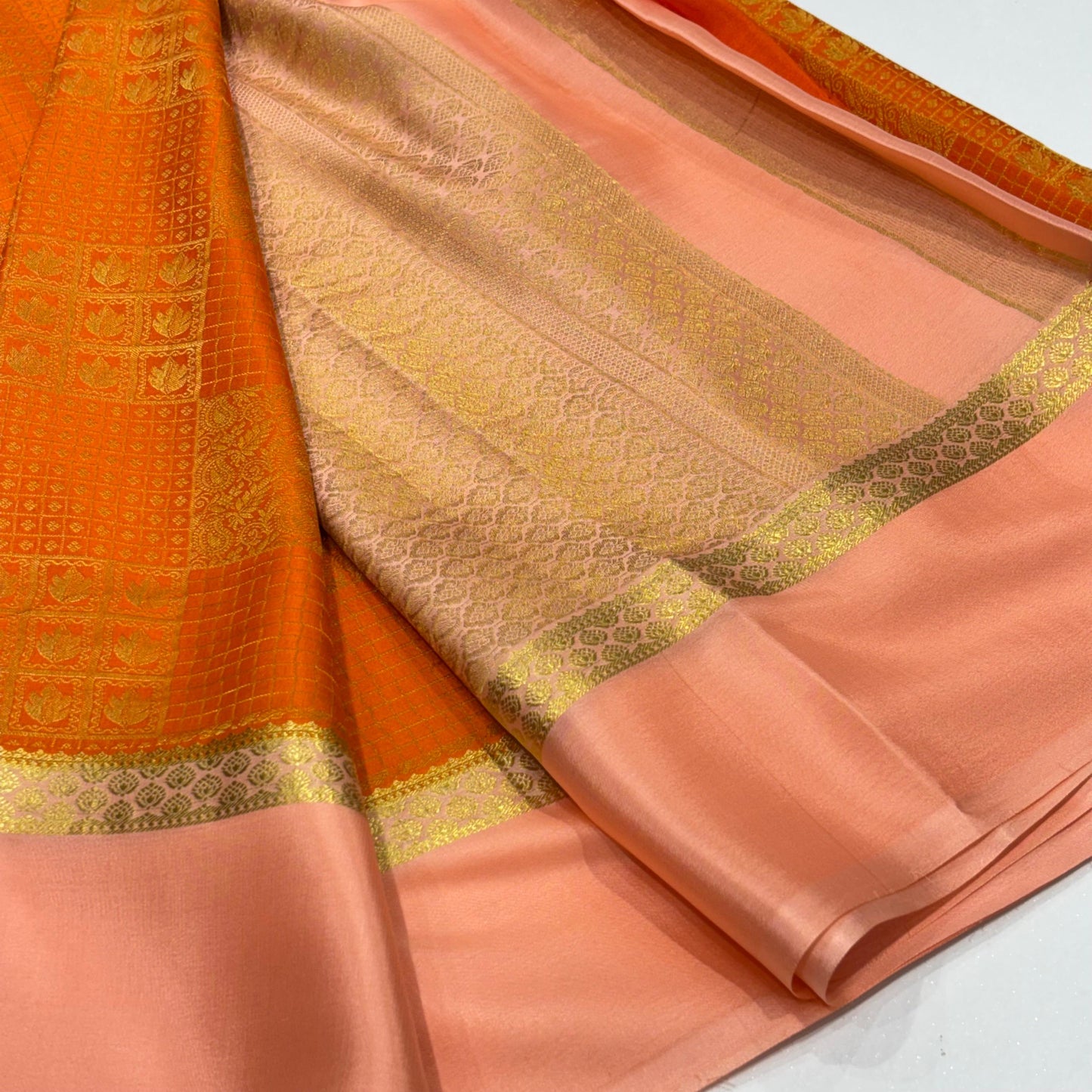 Brocade Mysore Silk Saree