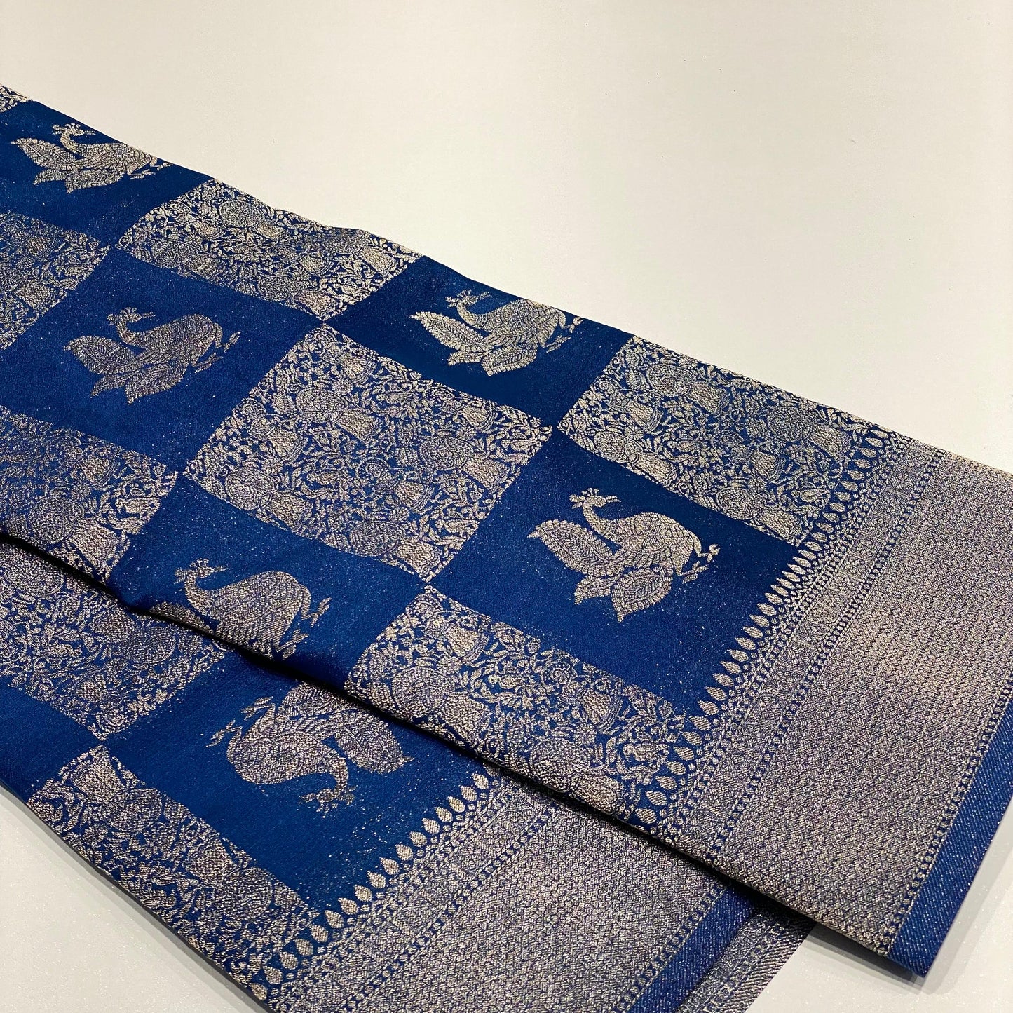 Wrinkle Chiffon Banarasi Sarees