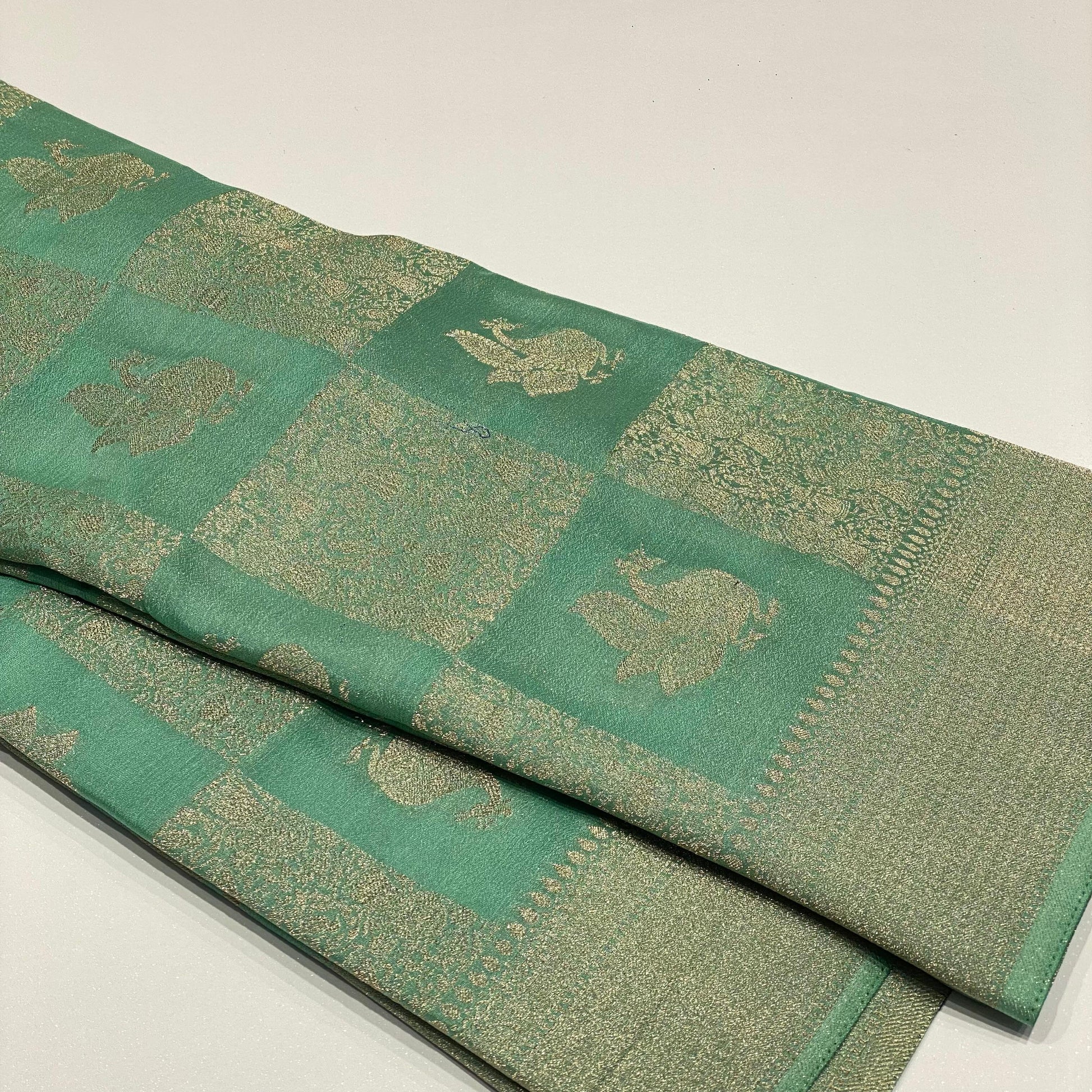 Wrinkle Chiffon Banarasi Sarees