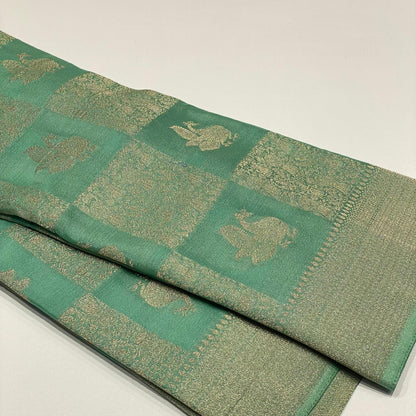 Wrinkle Chiffon Banarasi Sarees