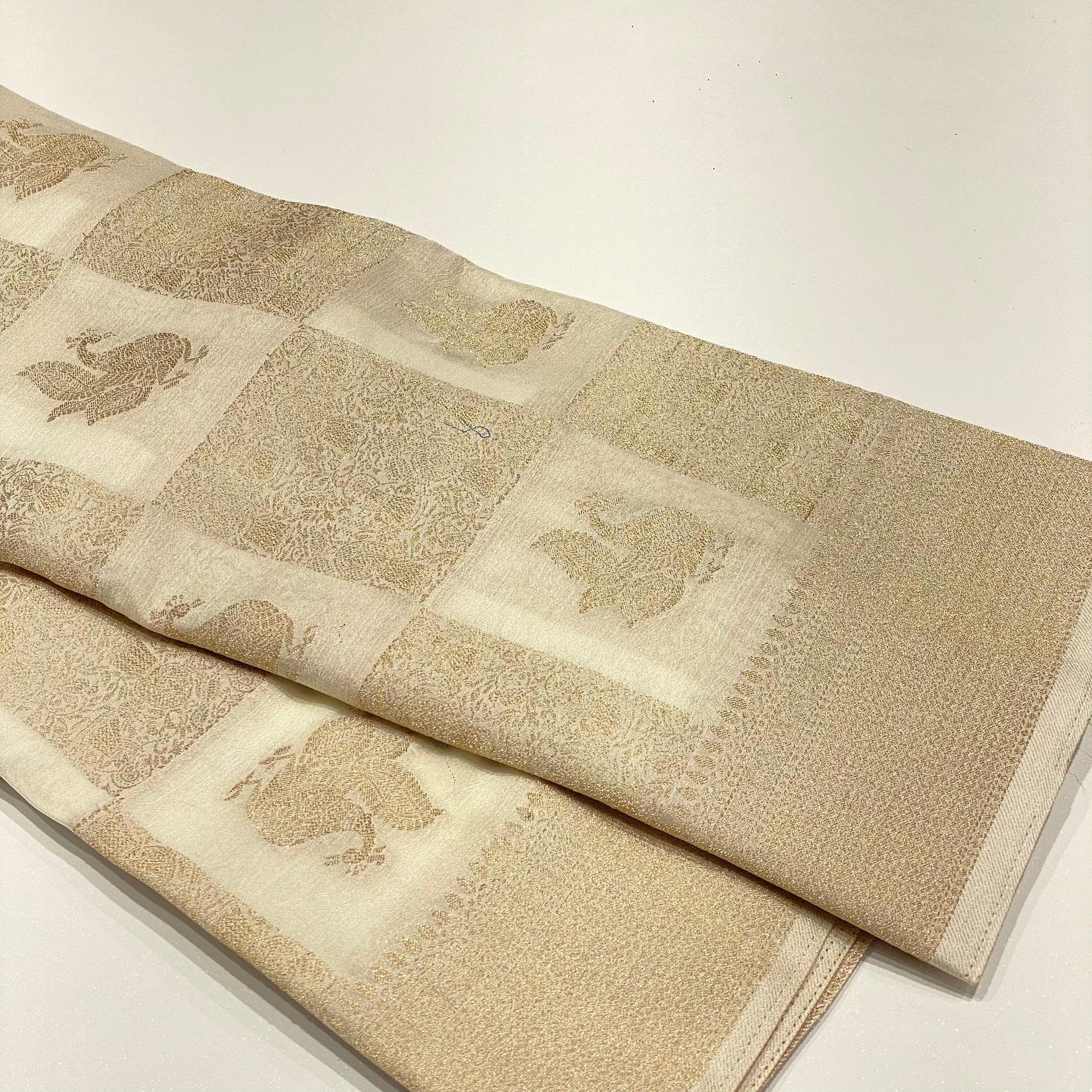 Wrinkle Chiffon Banarasi Sarees