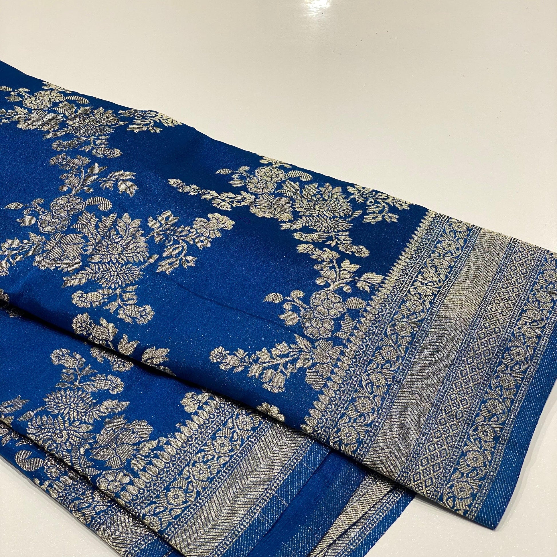 Wrinkle Chiffon Banarasi Sarees