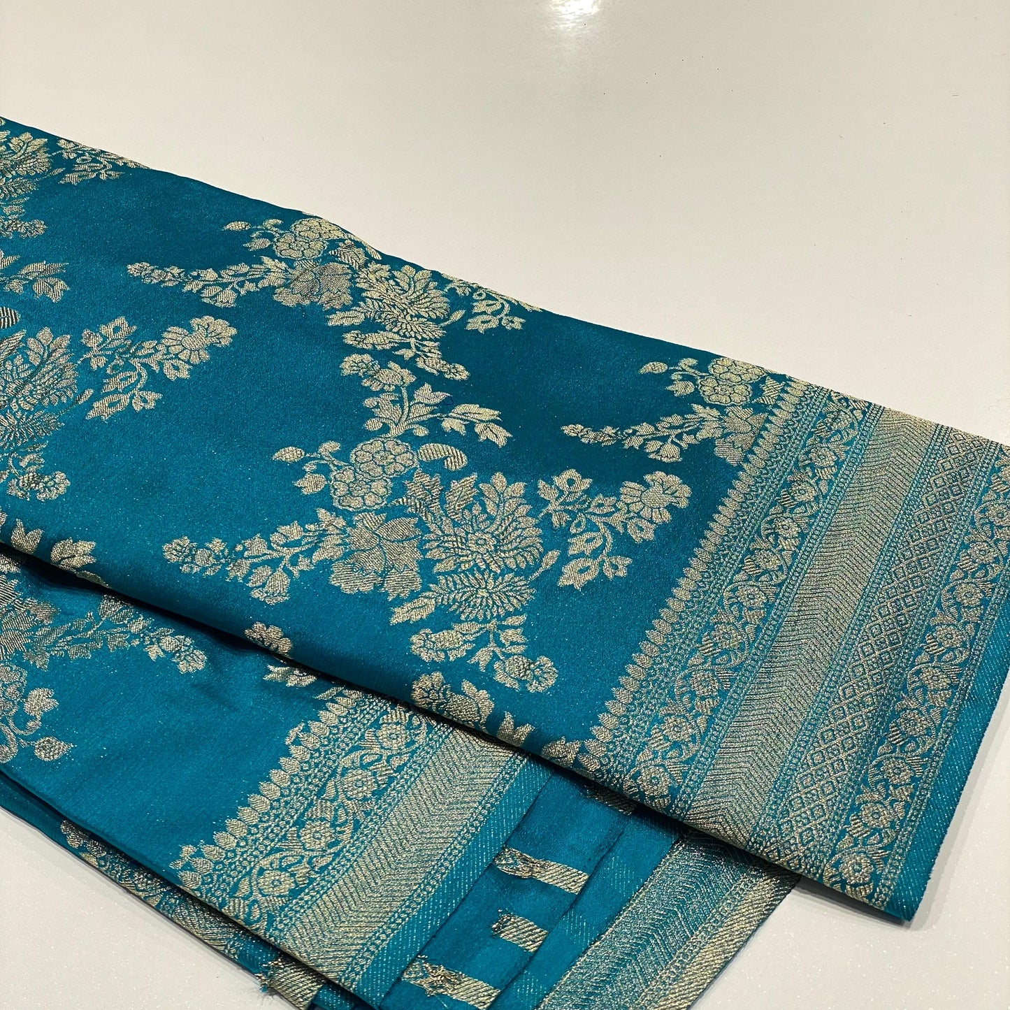 Wrinkle Chiffon Banarasi Sarees