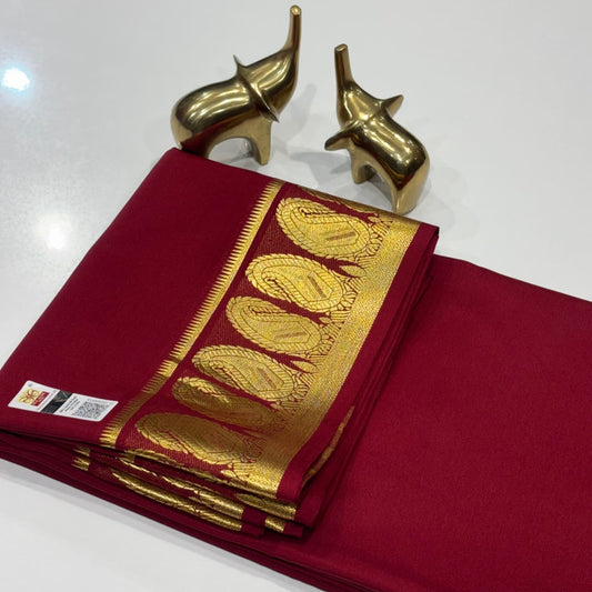 Pure Mysore Silk Saree