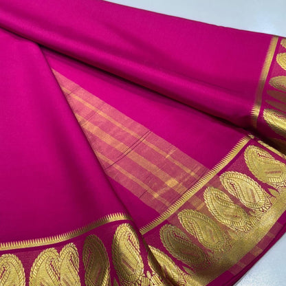 Pure Mysore Silk Saree