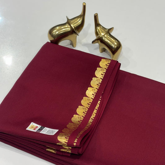 Pure Mysore Silk Saree