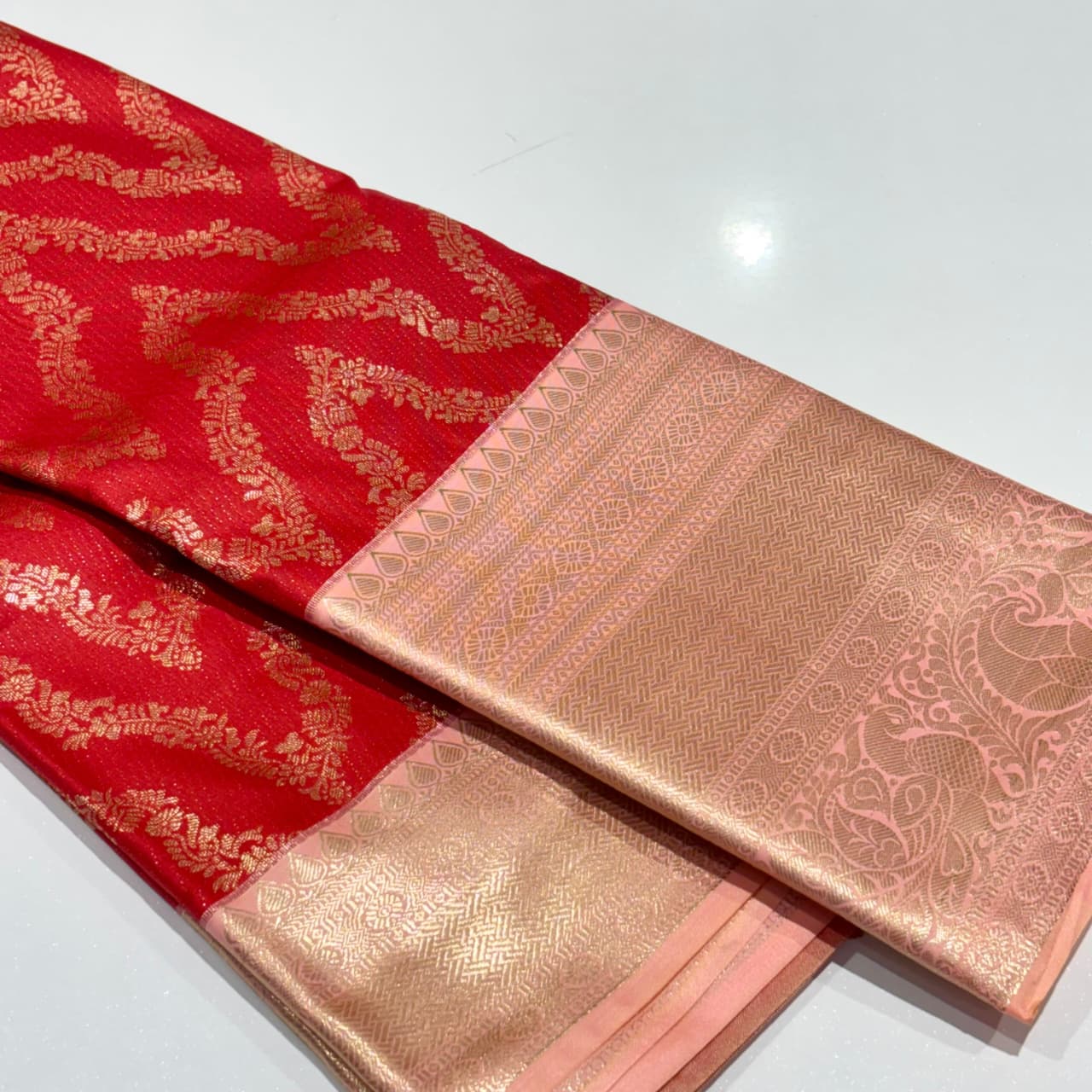 Semi Kanchivaram Silk Saree
