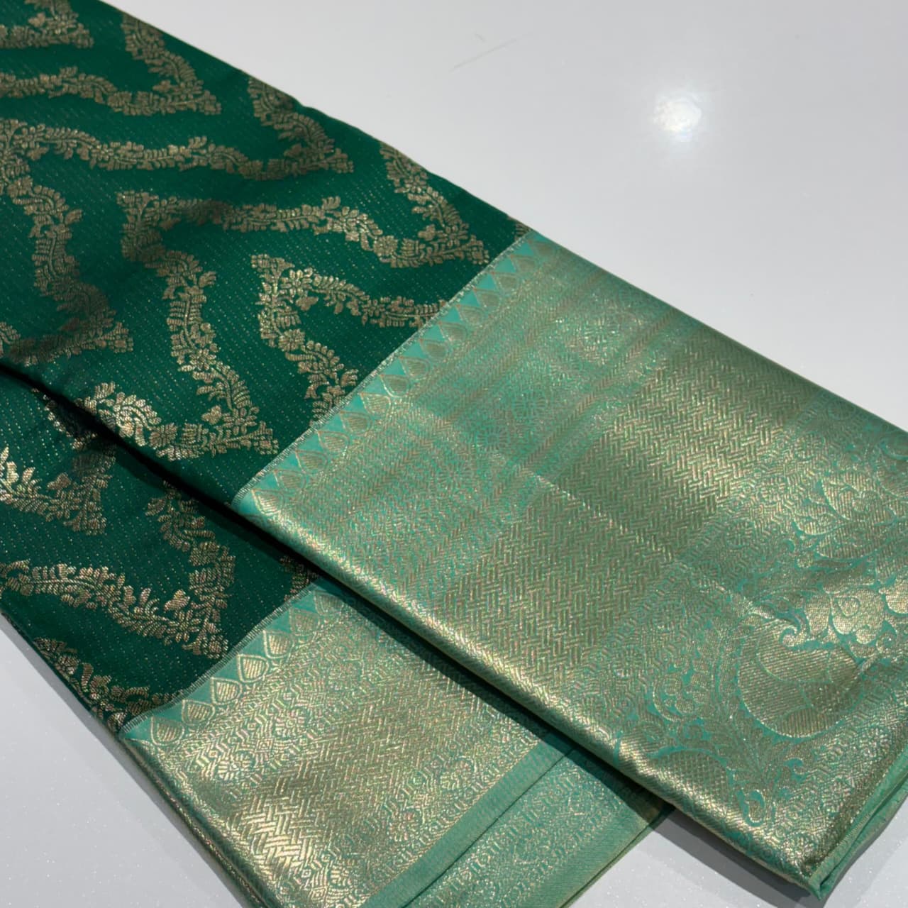 Semi Kanchivaram Silk Saree