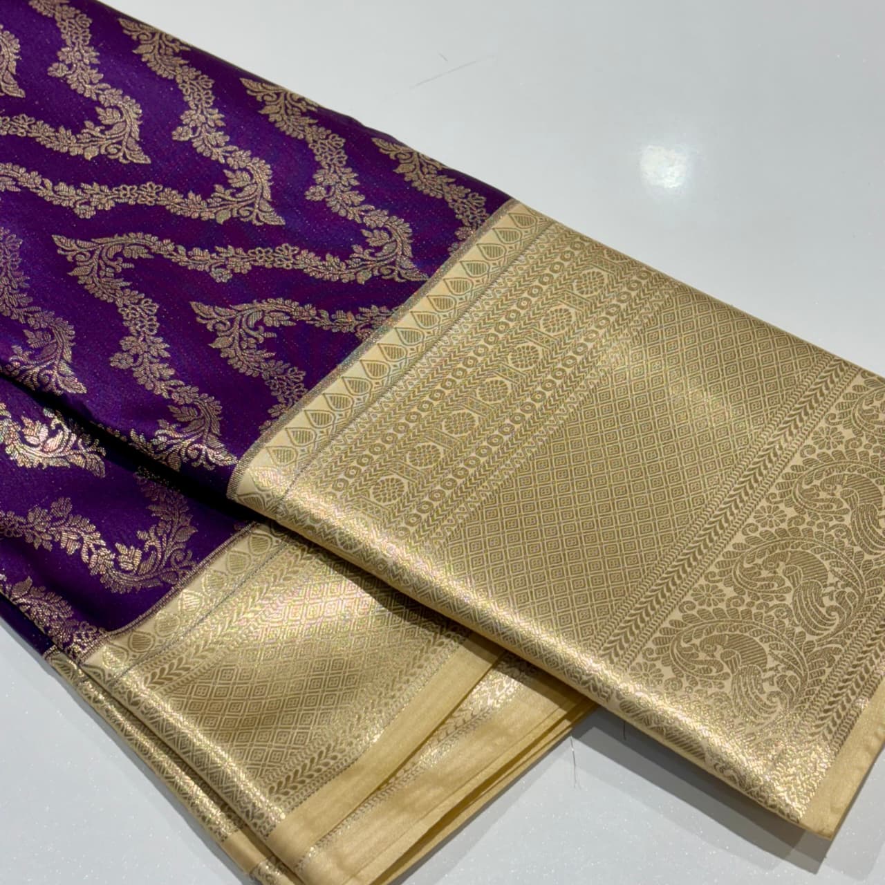 Semi Kanchivaram Silk Saree