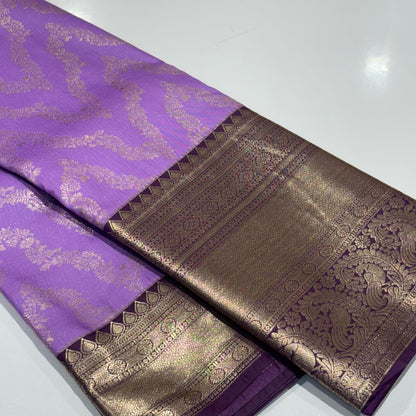 Semi Kanchivaram Silk Saree
