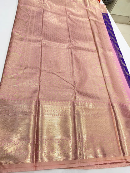 Semi Kanchivaram Silk Saree