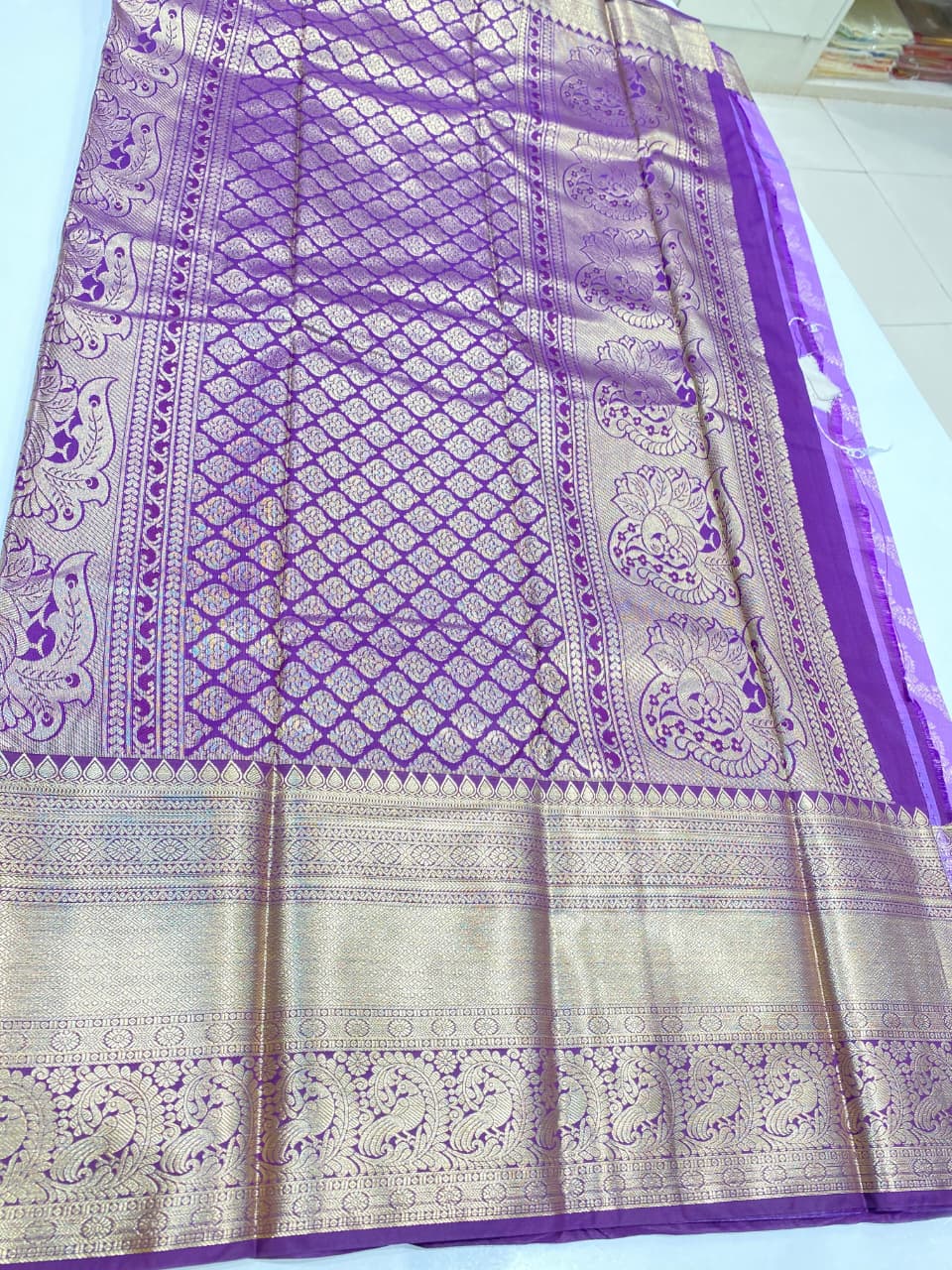 Semi Kanchivaram Silk Saree