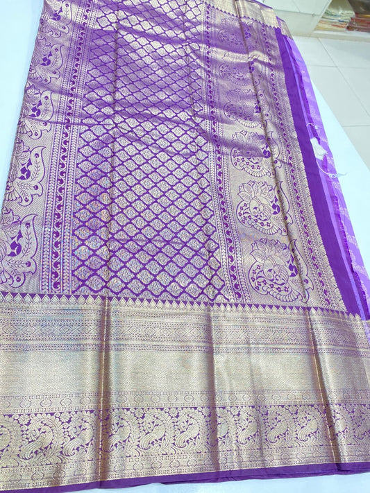 Semi Kanchivaram Silk Saree