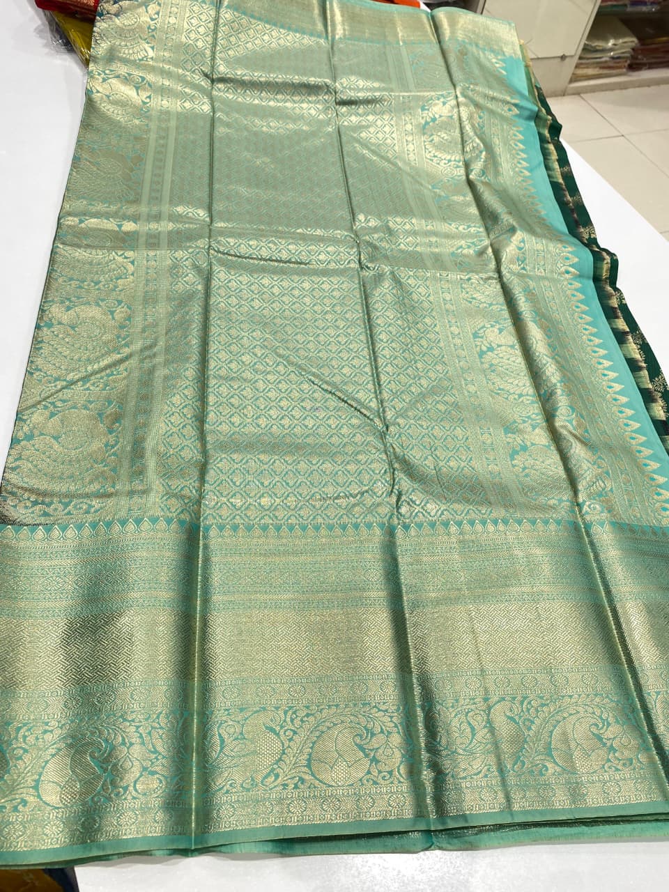 Semi Kanchivaram Silk Saree