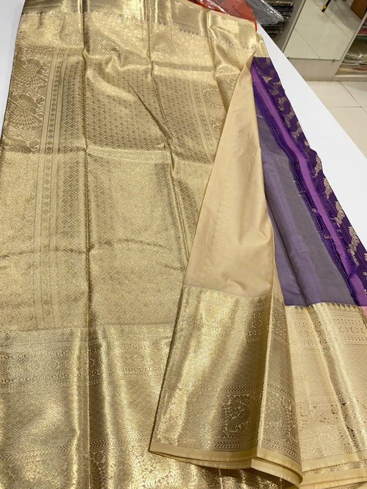 Semi Kanchivaram Silk Saree