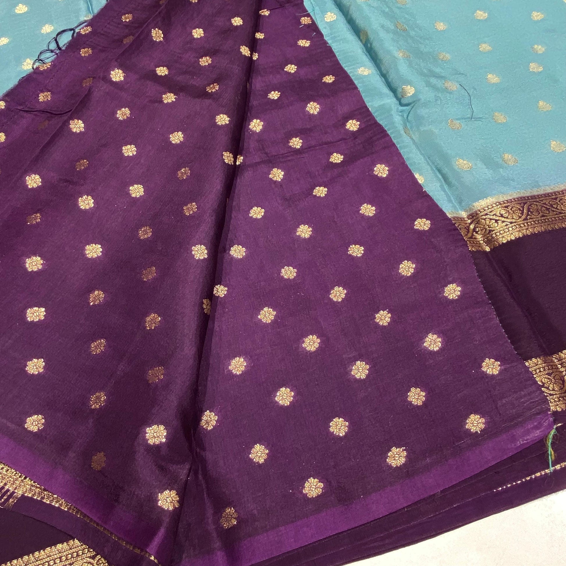 Designer Mysore Crepe Saree