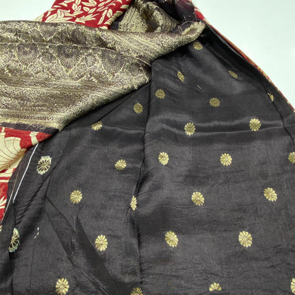 Printed Mysore Crepe Saree