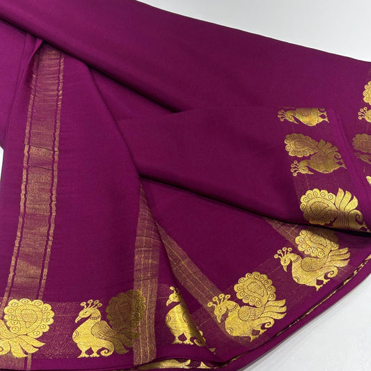 Pure Mysore Silk Saree