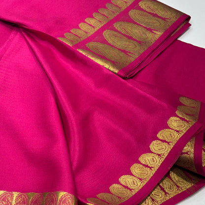 Pure Mysore Silk Saree