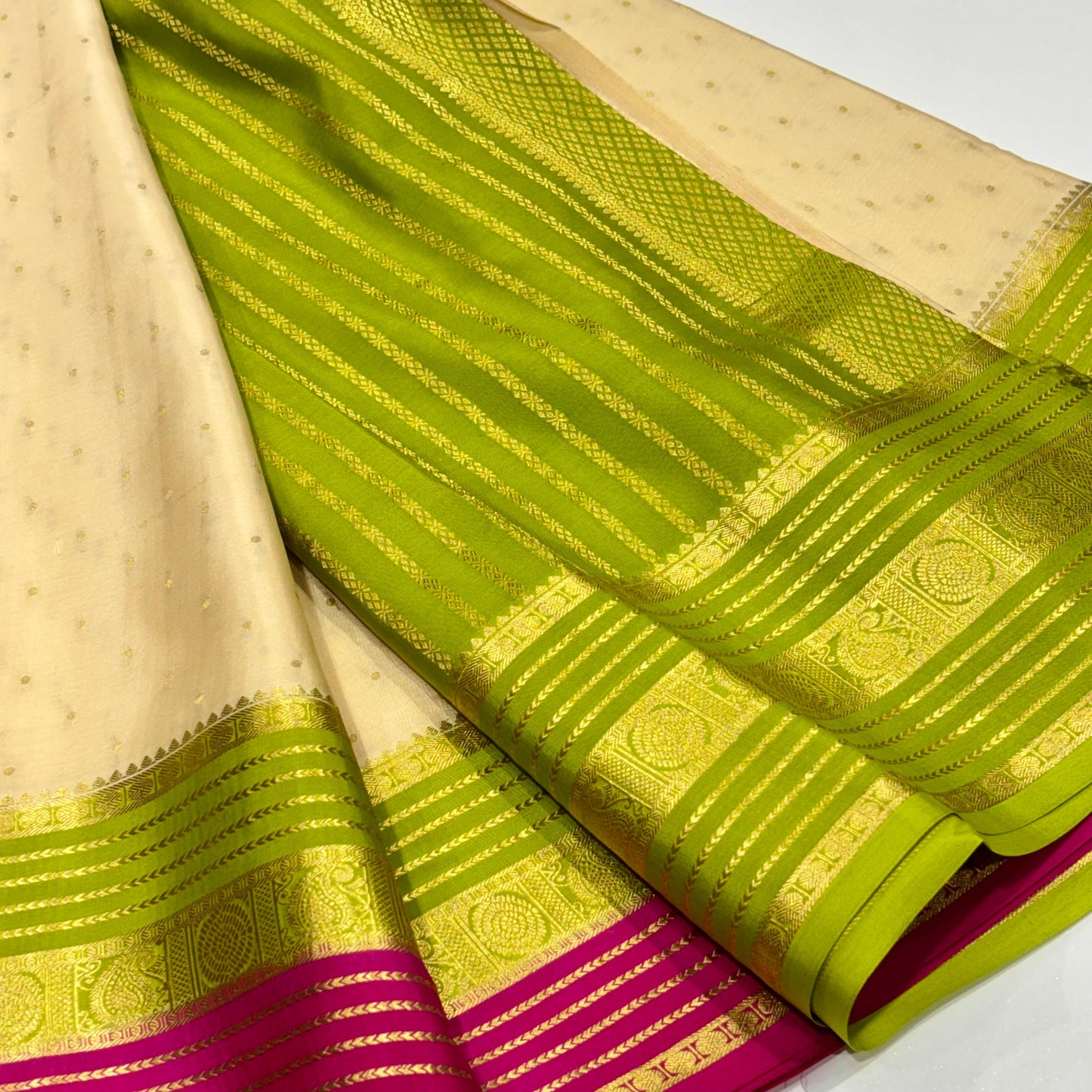 Pure Mysore Silk Saree