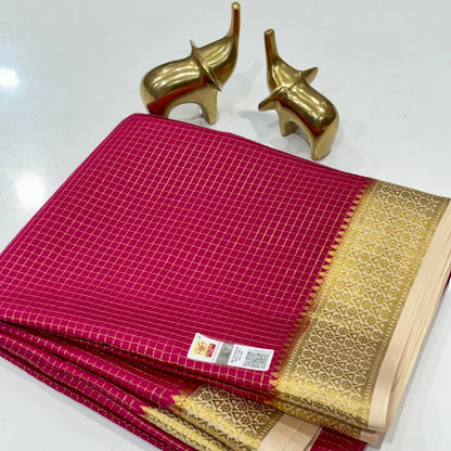 Pure Mysore Silk Saree