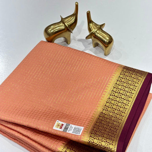 Pure Mysore Silk Saree