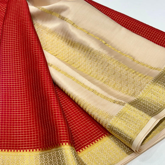 Pure Mysore Silk Saree