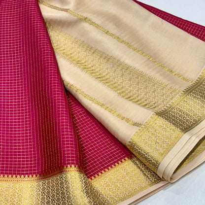 Pure Mysore Silk Saree